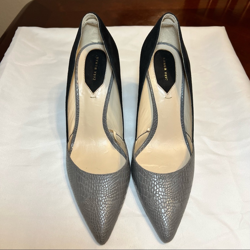 Zara Woman Color Block Heels